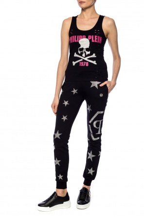 Star motif sweatpants, zdjęcie 2 Star motif sweatpants od Philipp Plein